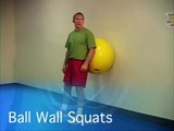 Matt White - Ball Wall Squats