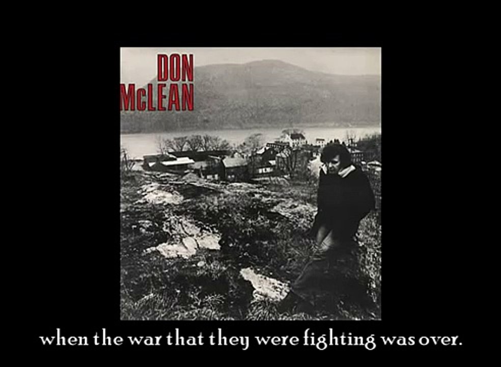 Don McLean - Oh My What A Shame (1972)