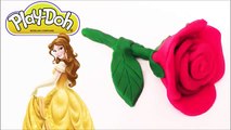 Play Doh Enchanted Rose Princess Belle Beauty and the Beast Disney play dough flower