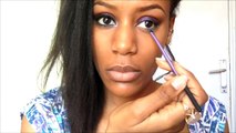 Spring Purple Smokey Eye Makeup Tutorial (2015) | Pop of color, Prom, Festival Makeup, Party!