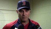 News Sport JOHN FARRELL RED SOX MANAGER POSTGAME
