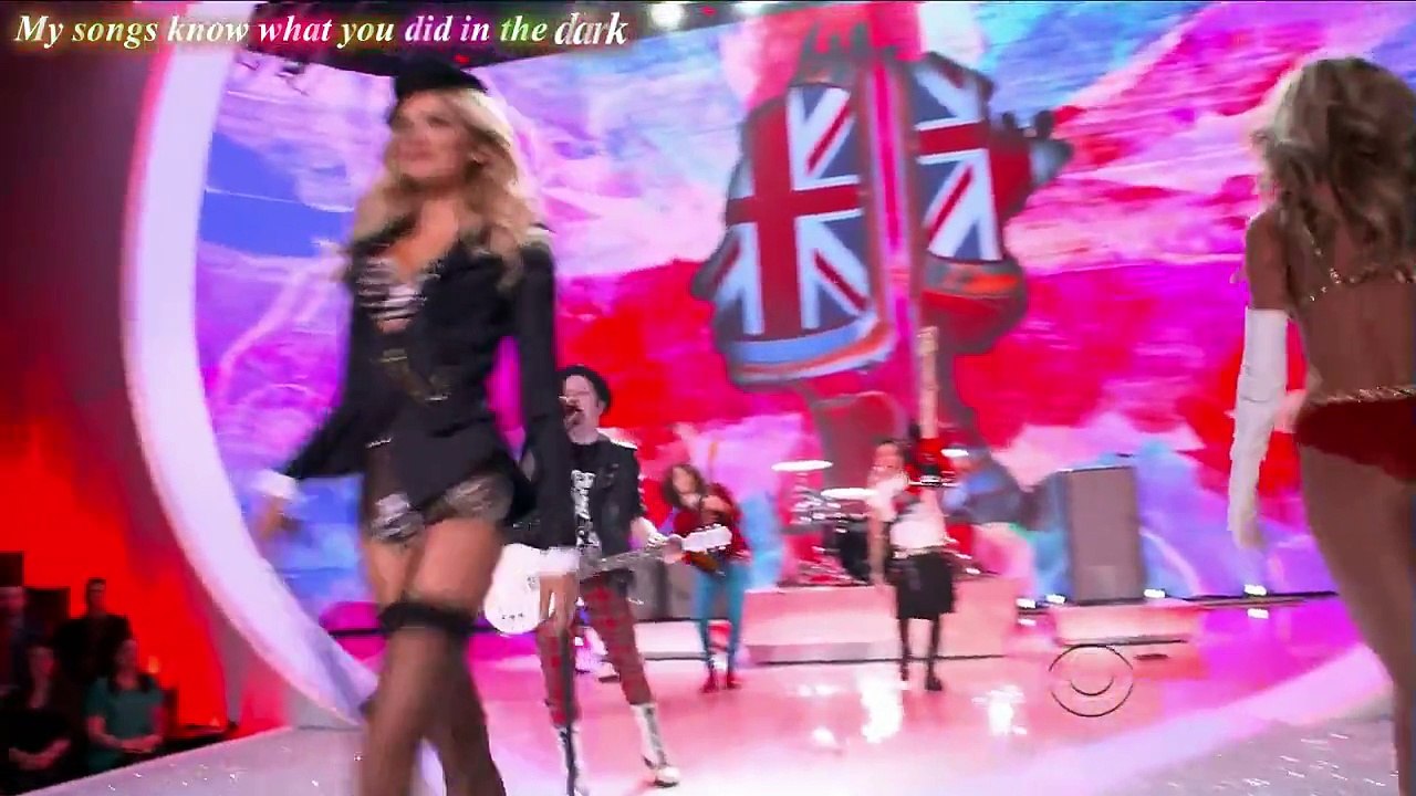 Fall Out Boy ft Taylor Swift My Songs Know What U Did In The Dark VSFS 2013 Lyrics HD 1080p