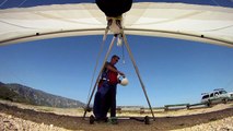 Flying 4000' Marshall Peak in a Hang Glider