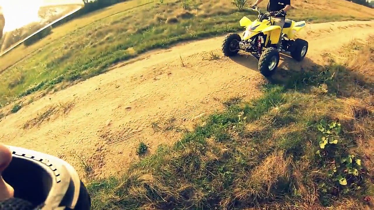 2012 Suzuki ltz400 LE Limited Edition + 2010 Suzuki QuadSport LTZ 400 yellow | ATV Quad Bike riding