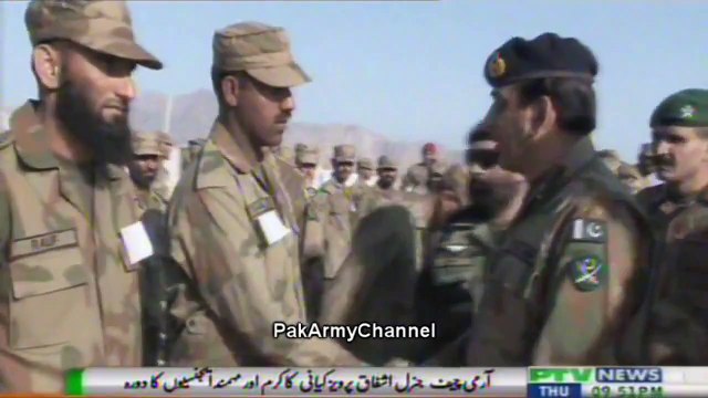 COAS General Ashfaq Parvez Kayani visited Kurram and Mohmand Agencies (22/12/11) - Pakistan Army