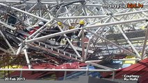 Roof of RM270 million stadium collapses, again