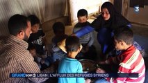 Liban : l'afflux de réfugiés syriens ne cesse d'augmenter
