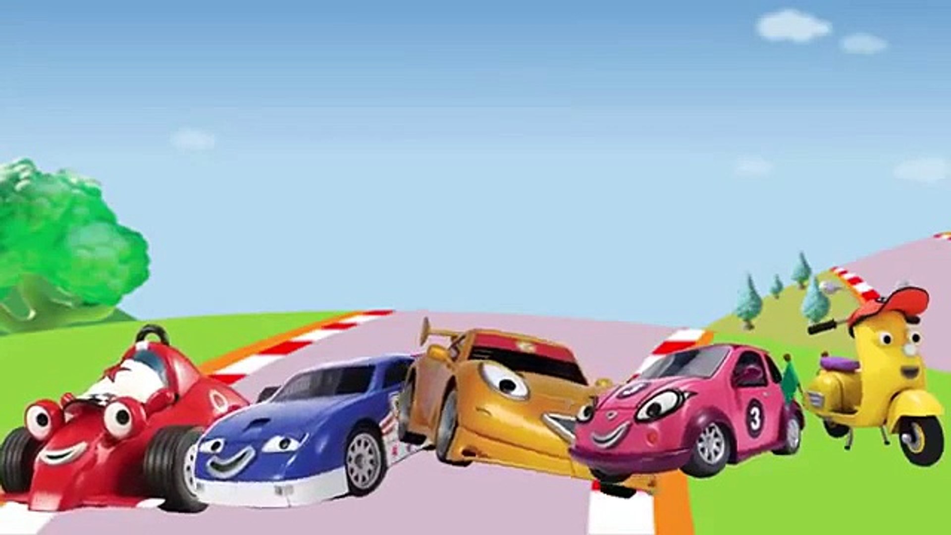 Roary The Racing Car Finger Family Funny Cartoon Songs HD | Roary Car  Finger Family Nursery Rhyme - video Dailymotion