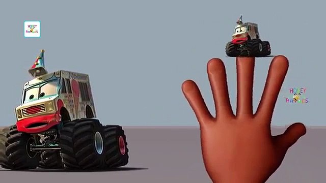 Finger Family Lightning McQueen Disney Monster Cars | Disney Cars Finger Family Nursery Rhymes