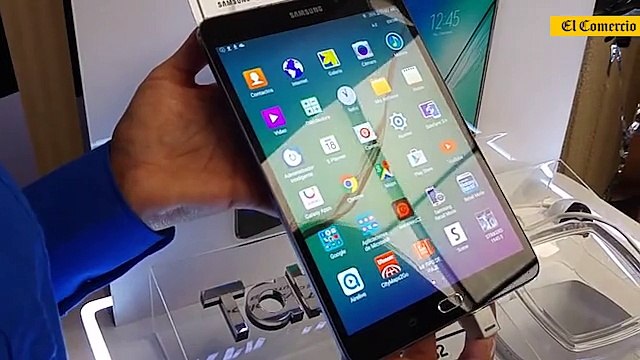 Samsung presentó su nueva Galaxy Tab S2