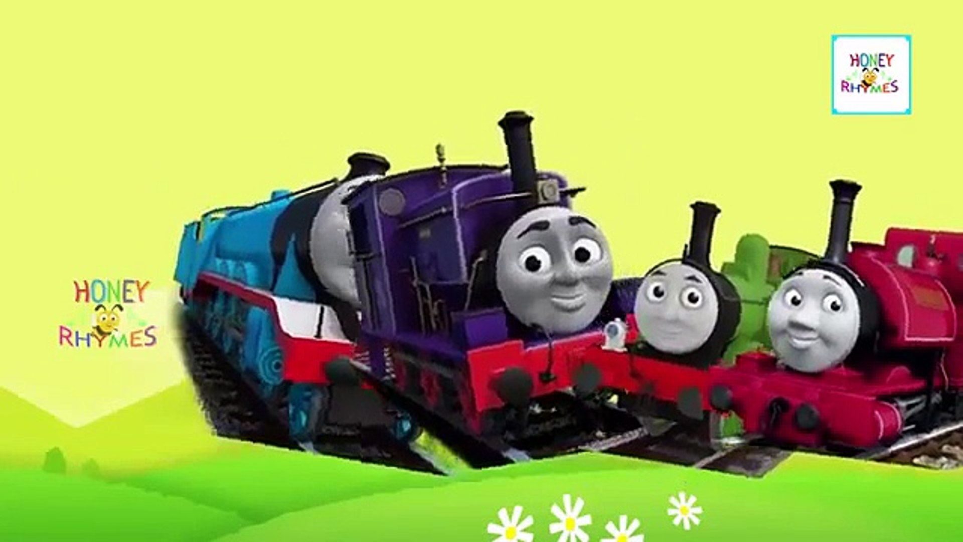 ⁣Thomas And Friends Funny Cartoon Finger Family Songs HD | Teletubbies Finger Family Cartoon Songs