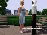Sims 3 - Pregnant wife's day at the park