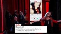 Kelly Clarkson Sings Tinder Profiles