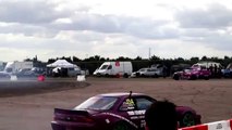 Nissan GTR drifting at Japfest 2 2015 HD 1080p 60fps