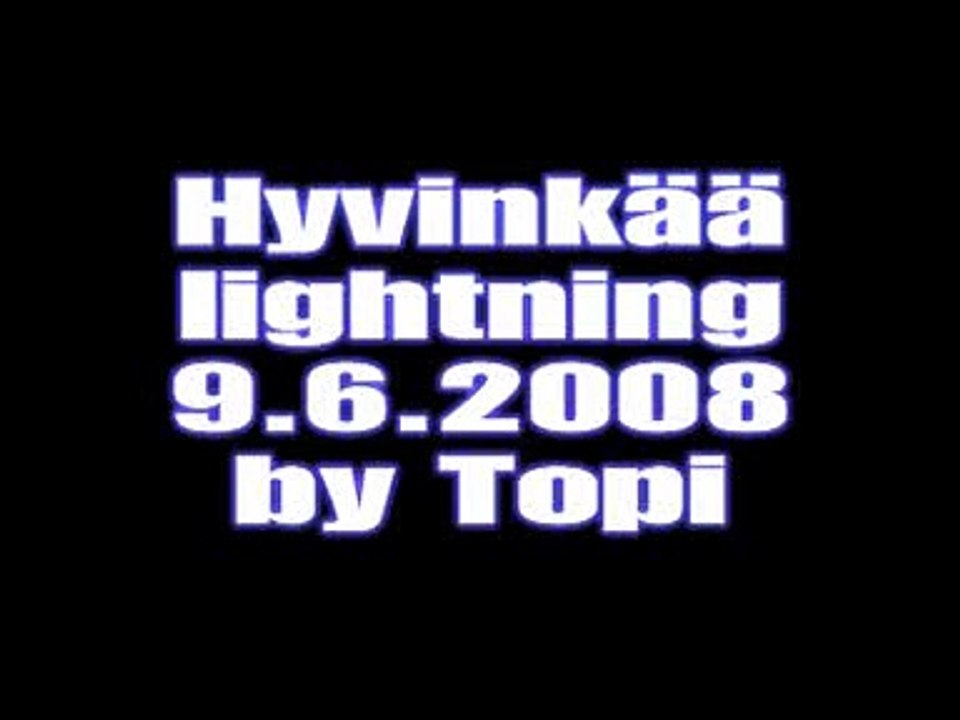 hyvinkää lightning