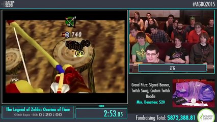 AGDQ 2015 - The Legend of Zelda Ocarina of Time Glitch Exhibition by ZFG