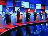 Donald Trump at Fox News Presidential Debate Trump Slams Paul