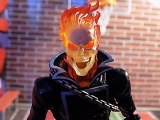 MARVEL LEGENDS RHINO BAF GHOST RIDER FIGURE REVIEW