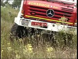 Wildfire truck. Camion de bomberos forestal