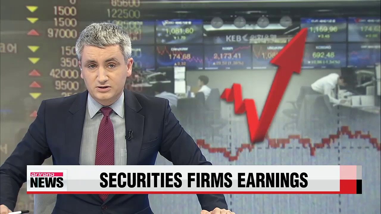 Securities firms' earnings hit 8-year high in Q2