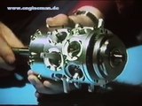 OHRNDORF 14 Zylinder Doppelsternmotor  / 14 cylinder double radial engine