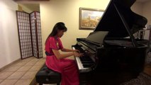 Piano Solo Autumn Moon Over the Calm Lake 平湖秋月 China culture Alice Jen, Age 16