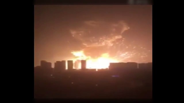 Explosion in Tianjin, China 12 Aug 2015 News today