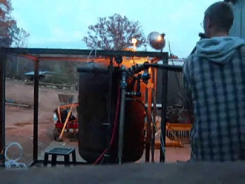 Wood Gas micro turbine engine