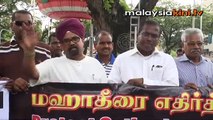 Activists protest against Dr M's RCI proposal