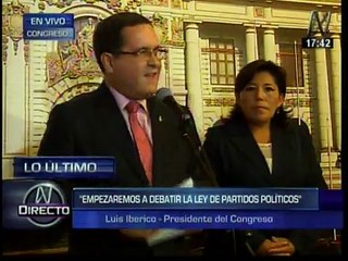 Congreso de la República: Debatirán informes de comisiones investigadoras los miércoles