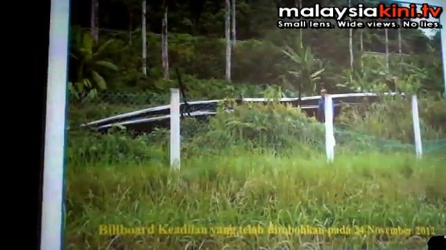 SUK Perak arah billboard PKR dirobohkan