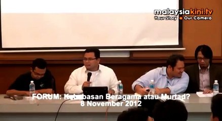 FORUM: Kebebasan Beragama atau Murtad? - Part 1