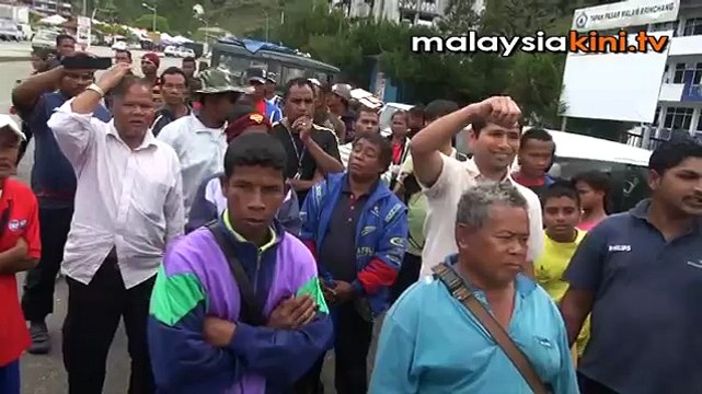 Isu tanah : Orang asli Cameron Highland buat laporan polis