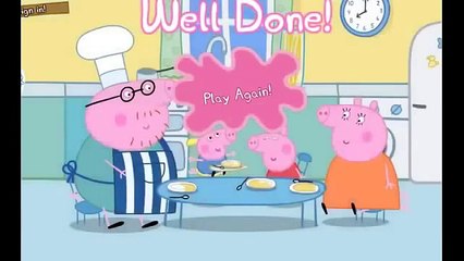 Peppa Pig English Episodes Games Compilation Pancake Game - Game For Kids