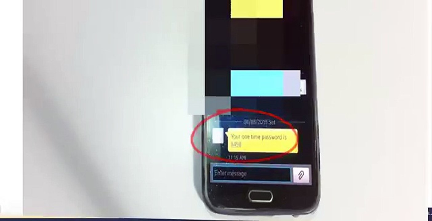 Secure ATM Using Card Scanning Plus OTP