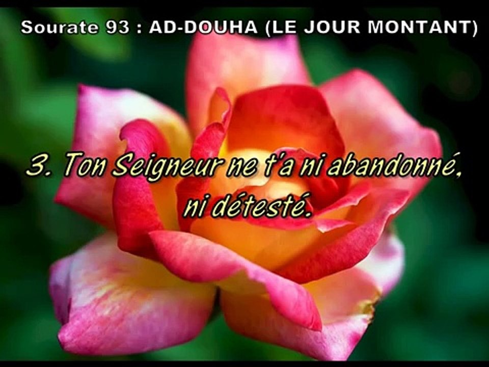 Sourate Ad Doha Le Jour Montant Abdelbasset Abdessamad La Plus Belle Voix Au Monde Video Dailymotion