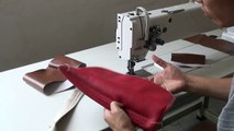 Máquina de dos aguja, brazo largo, triple arrastre para coser materiales pesados