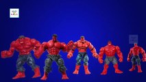 Hulk Finger Family | RED HULK Cartoon 3D Animation Finger Family Nursery Rhymes & Songs For Children