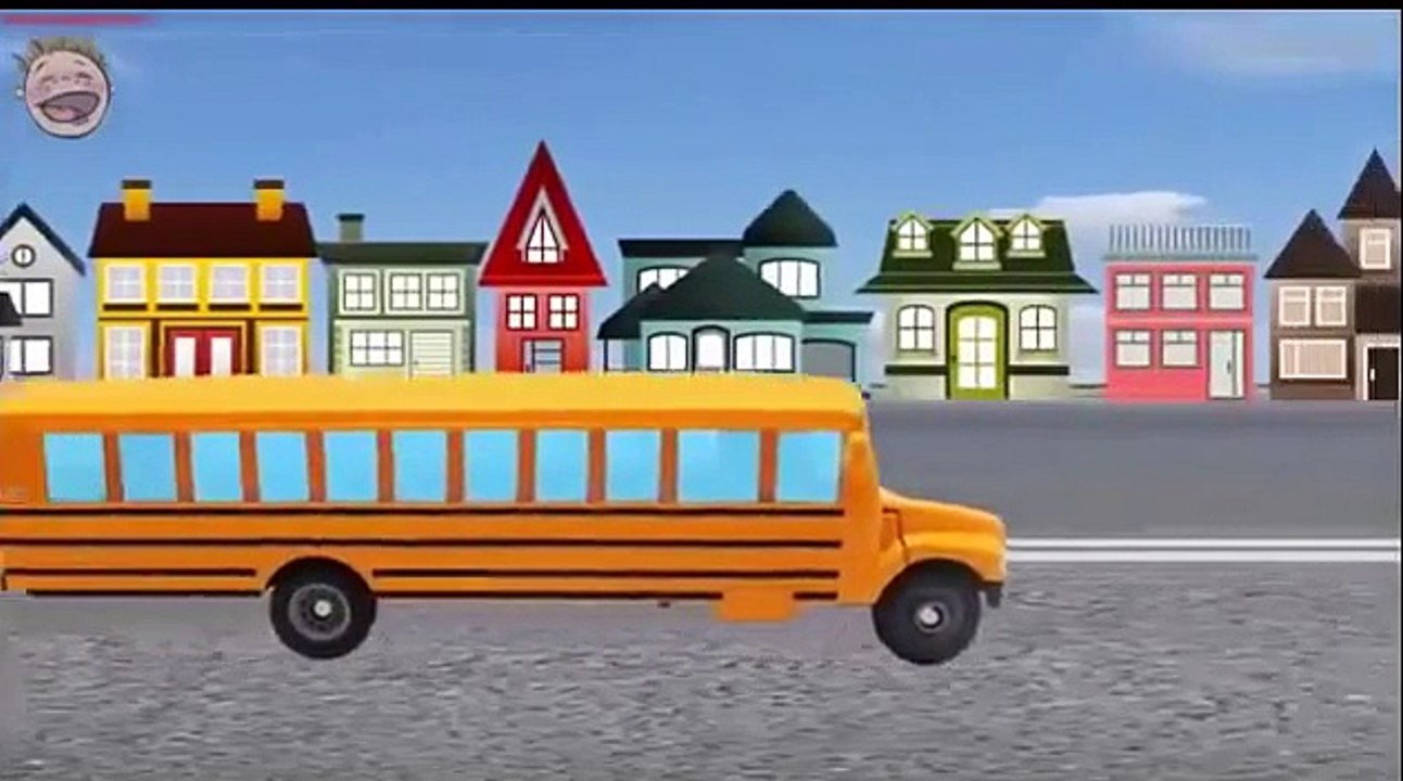 School Buses Teaching Colors - Learning Colours Video for Kids