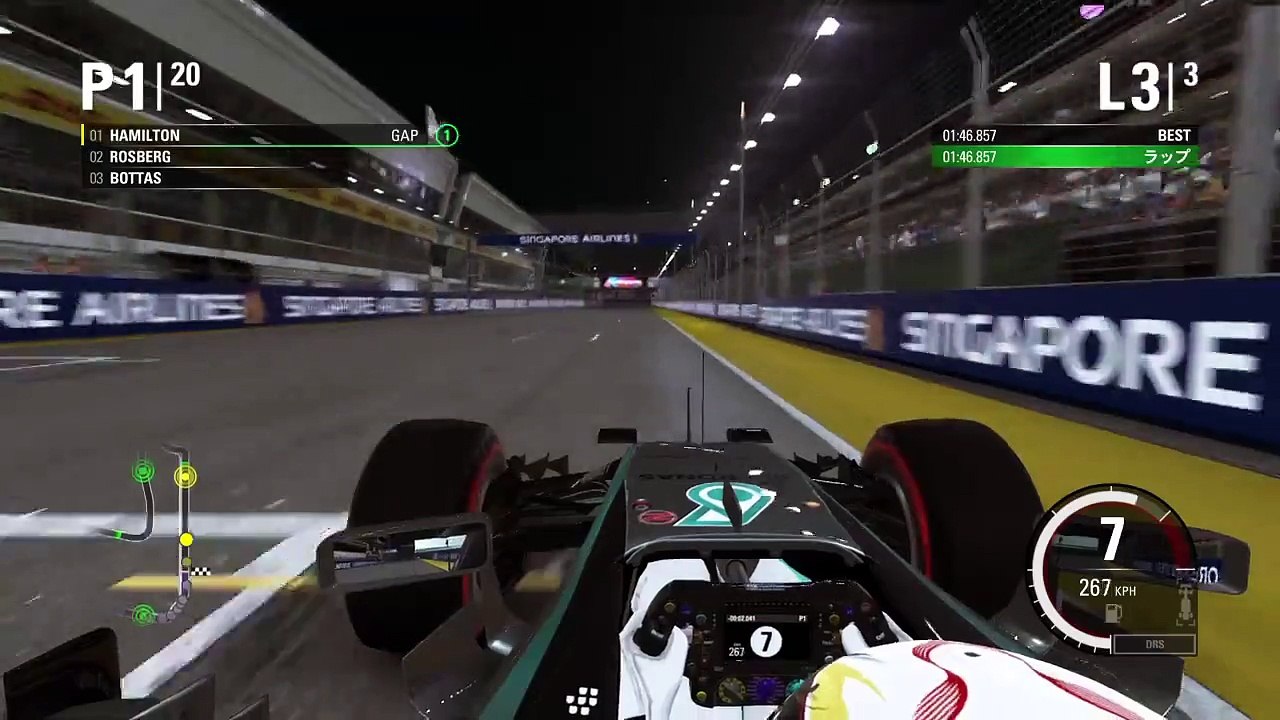 F1™ 2015　Singapore　GP Hamilton