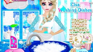 Frozen Disney Princess - Elsa Hair Salon Full Game for Kids