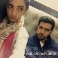 Sanam chaudhry and furkan qureshi dubsmash