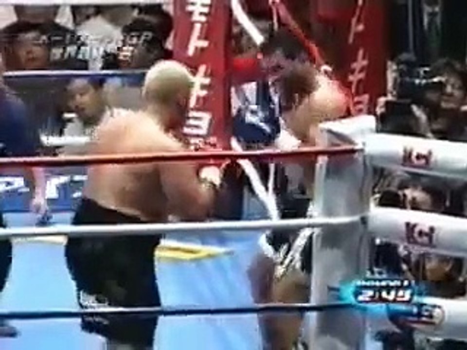 K1 Ray Sefo VS Mark Hunt This is The Fist-Fight]