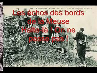 Chant Militaire - "On ne passe pas" [paroles]