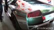 Singapore: CHROME Lamborghini Murcielago LP640 and LOUD Dodge Challenger Corsa Exhaust Acceleration