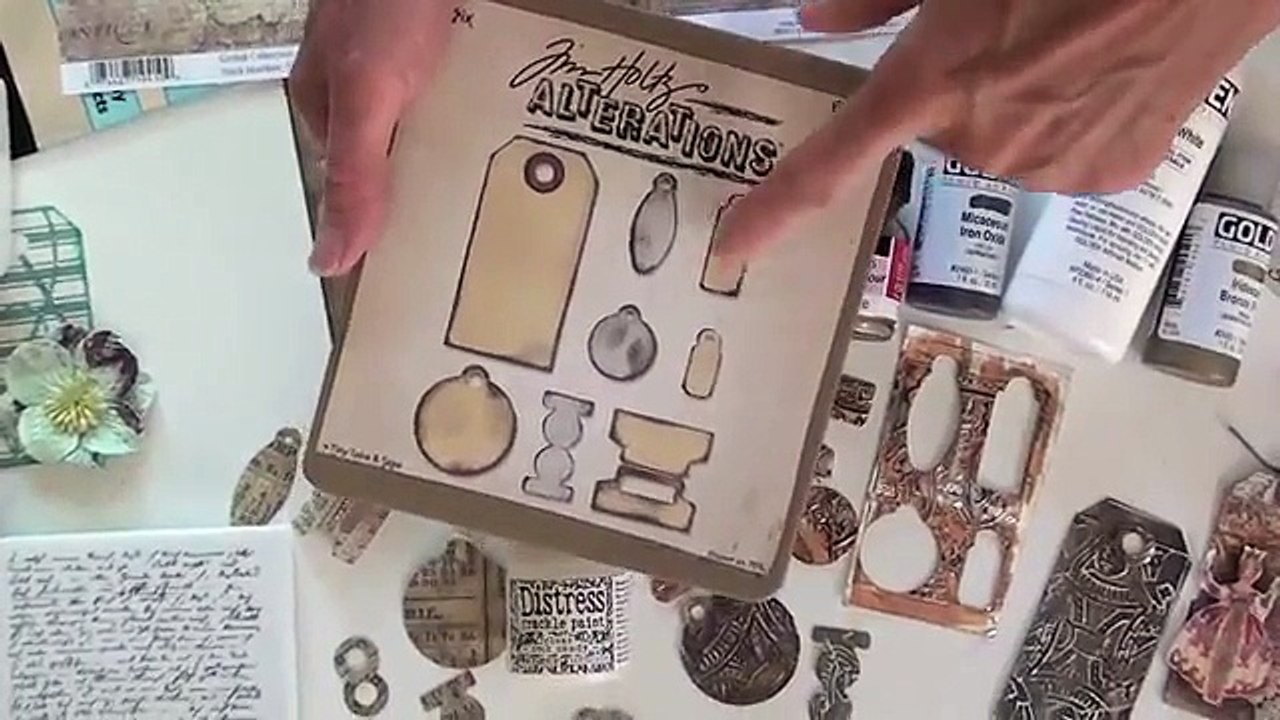 Tim Holtz Alterations Tiny Tabs and Tags Die