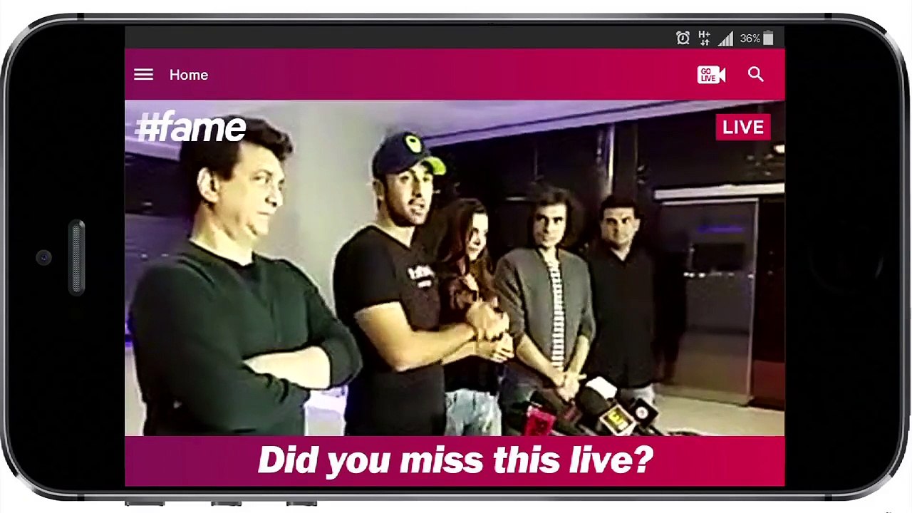 Ex-lovers Ranbir Kapoor and Deepika Padukone Spotted together _ Tamasha Wrap up Party