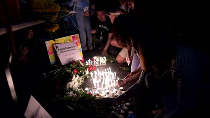 Vigilia por las víctimas del atentado en Tailandia