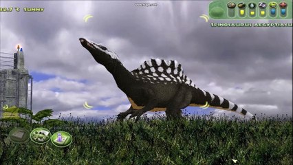 Spinosaurus sound test