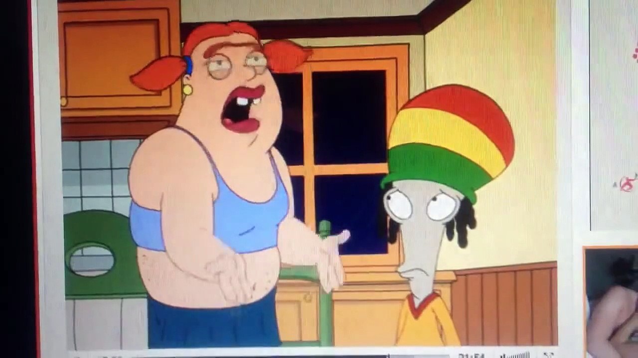 American Dad Francine's Flashback - Roger Knocksout girls